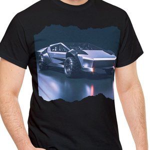 Tesla Cybertruck Electric Truck Gift Men Son Dad Boyfriend T Shirt Tee S M L XL